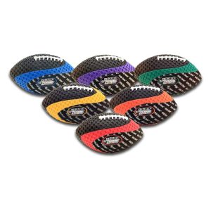 fun gripper Grip Zone (V) 8.5 Inch Pee Wee Footballs - Assorted Colors- Easy Grip Mesh Footballs Assorted Colors by: Saturnian I PE Supplier : Sports & Outdoors