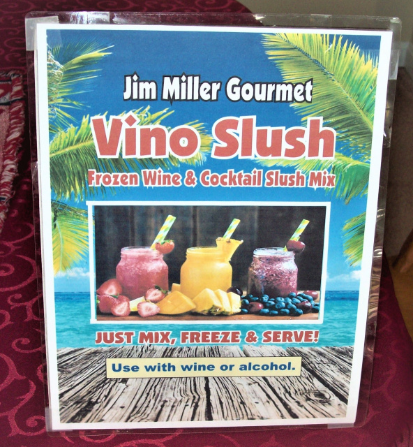 picture of Vino Slush Wine Slushie Mix poster